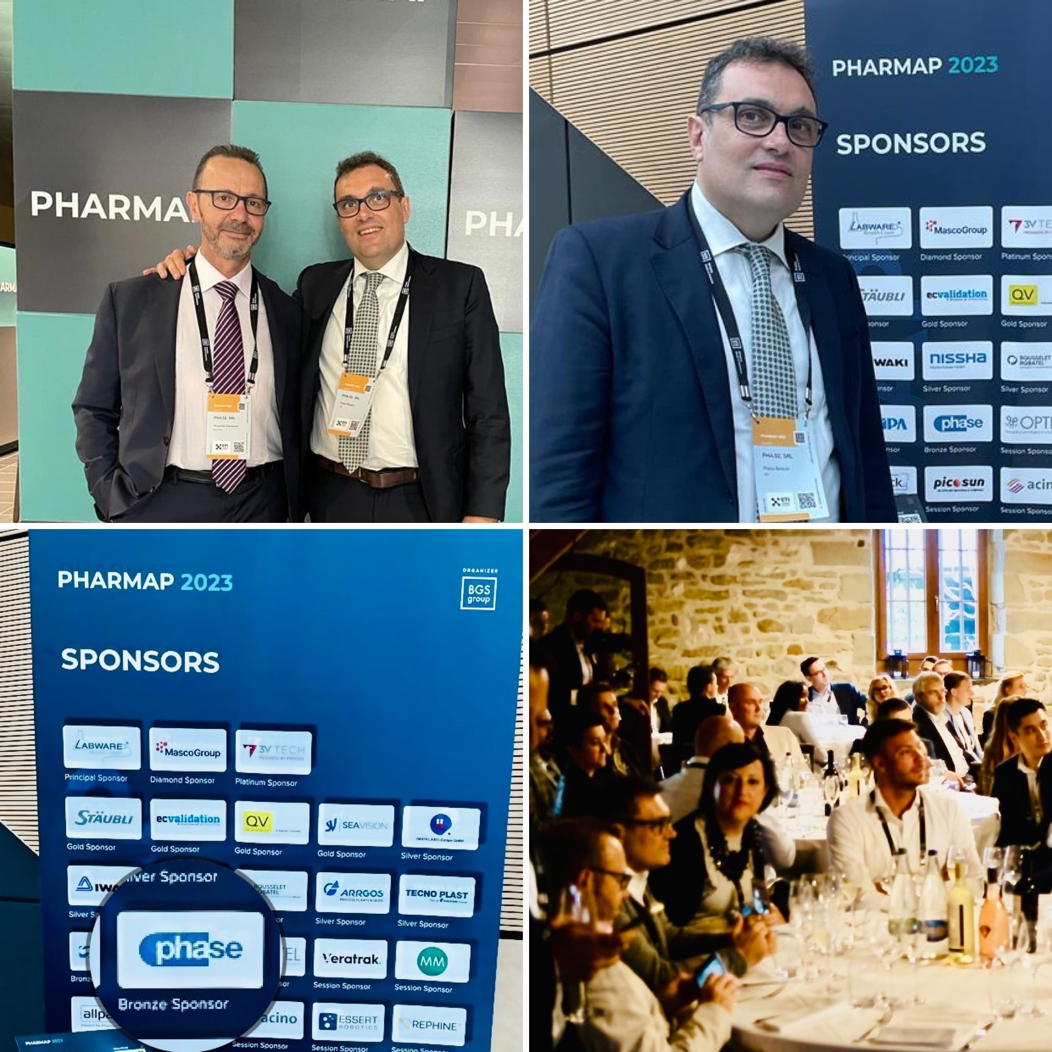 Il 12-13 Giugno, il nostro CEO Paolo Bosisio e Riccardo Damasco - Business Director, hanno partecipato a PHARMAP 2023.